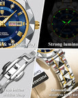 POEDAGAR® LuxeSteel Women's Timepiece