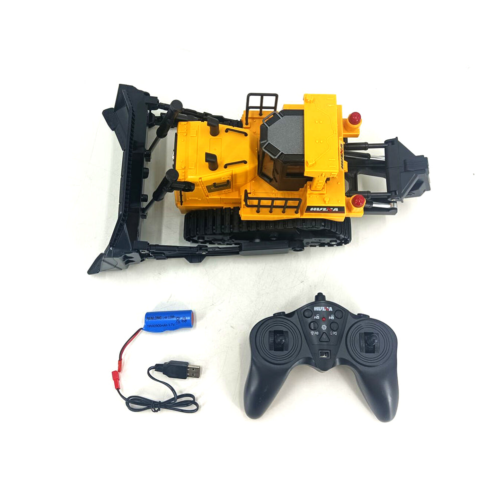 Zoblex™ RC Bulldozer — 1:16 Scale, 11-Channel Control