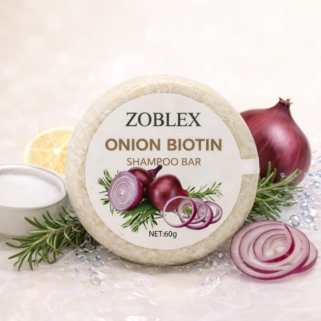 ZOBLEX™ Onion & Biotin Shampoo Bar