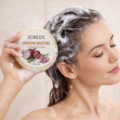 ZOBLEX™ Onion & Biotin Shampoo Bar