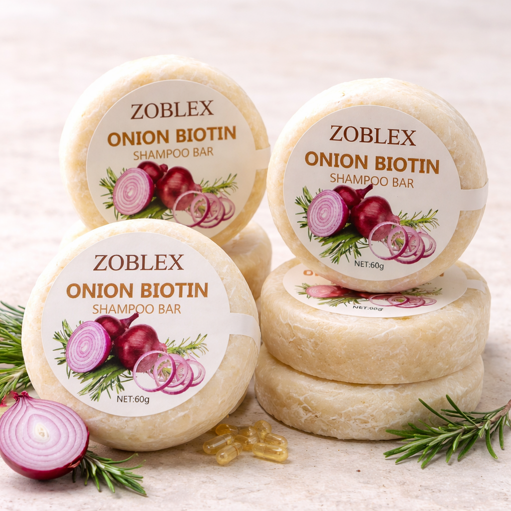 ZOBLEX™ Onion & Biotin Shampoo Bar