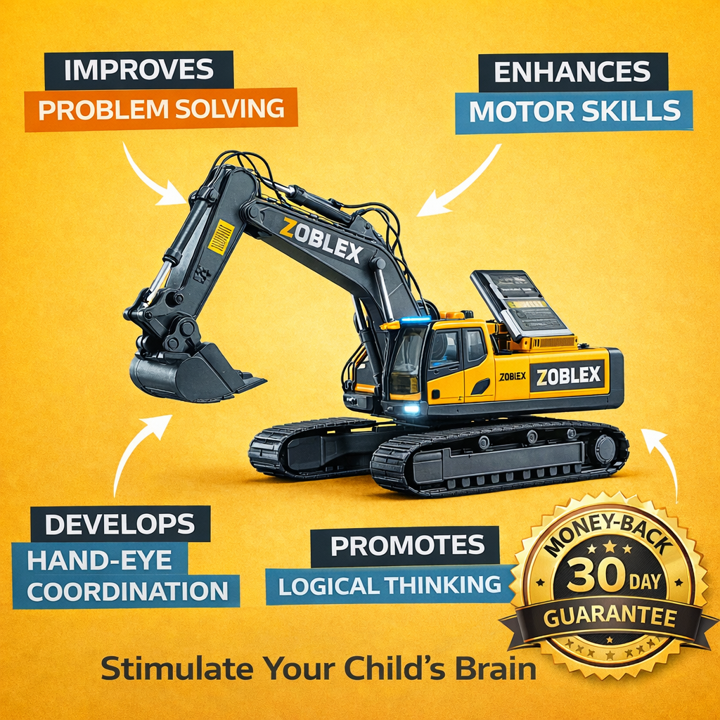Zoblex™ BuildMaster RC Excavator