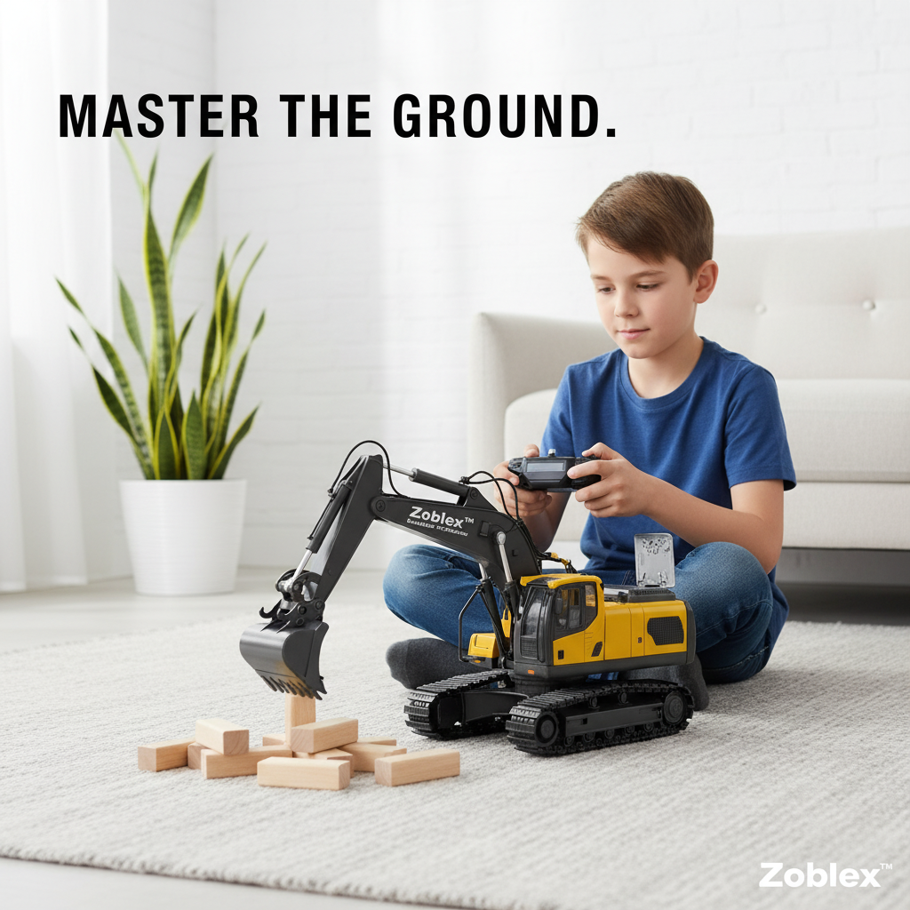 Zoblex™ BuildMaster RC Excavator