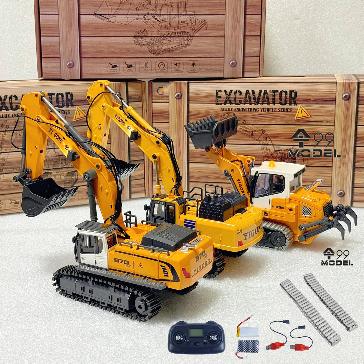 Zoblex MiniBuild 1:50 RC Loader