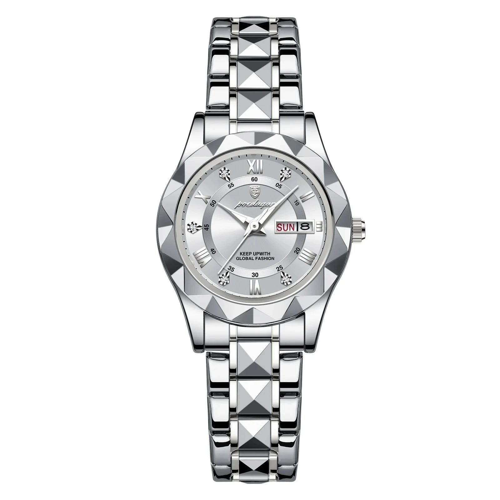 POEDAGAR® LuxeSteel Women&#39;s Timepiece