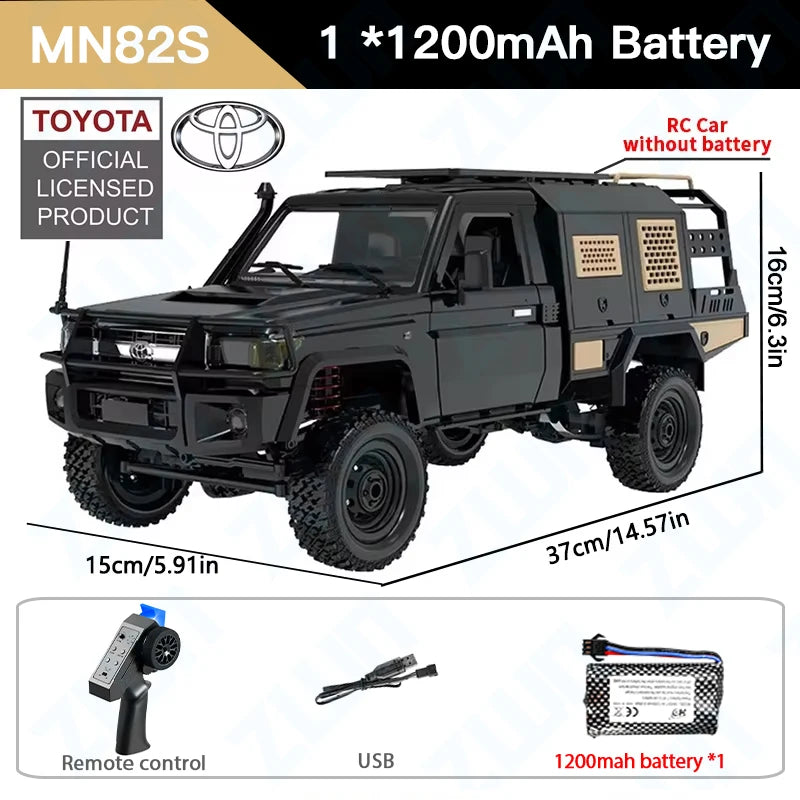 BeastCrawler™ 4WD RC Off-Road Truck