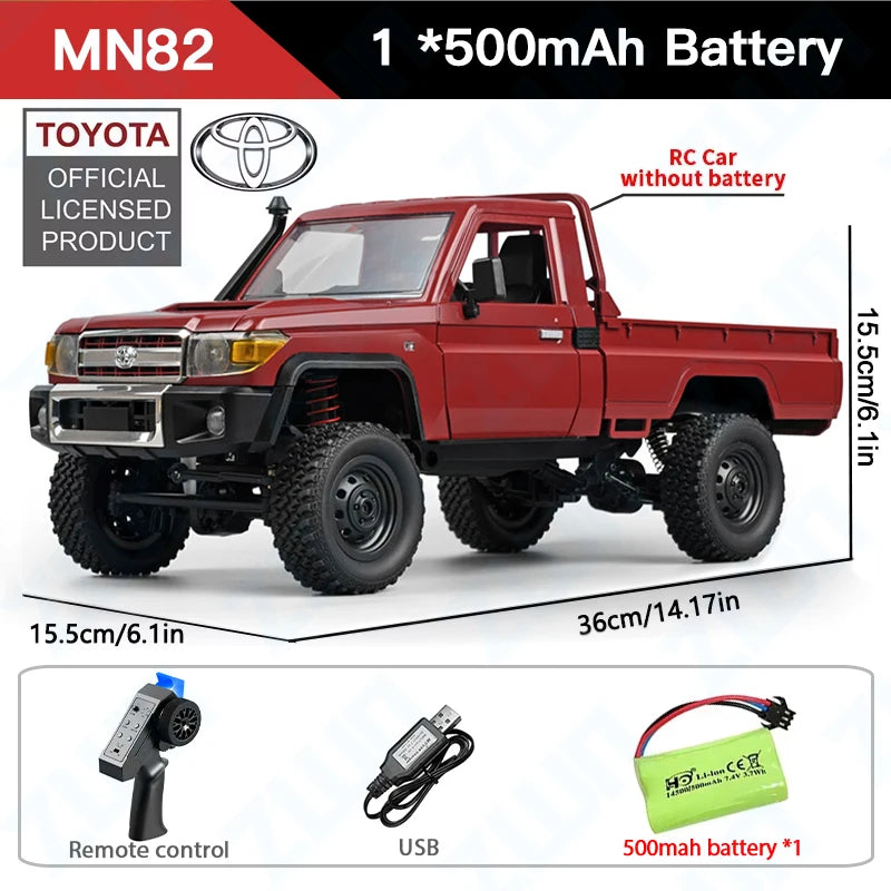 BeastCrawler™ 4WD RC Off-Road Truck