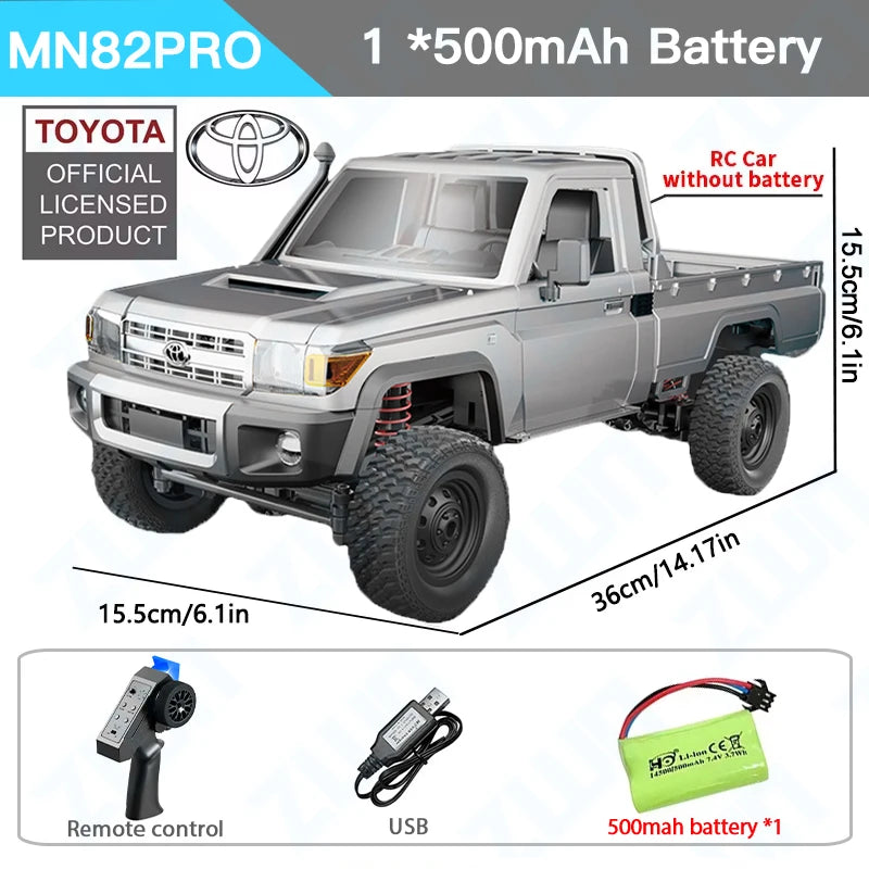 BeastCrawler™ 4WD RC Off-Road Truck