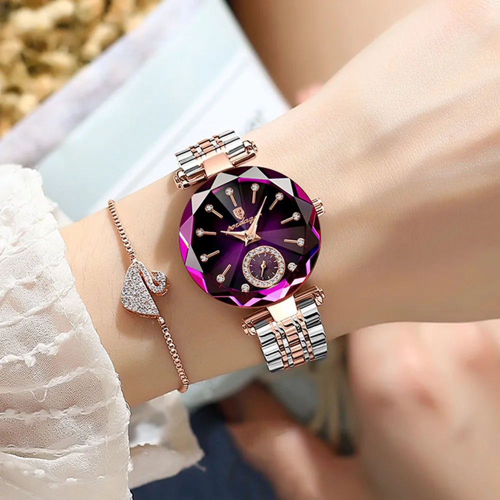 DiamondDazzle LuxeTimepiece