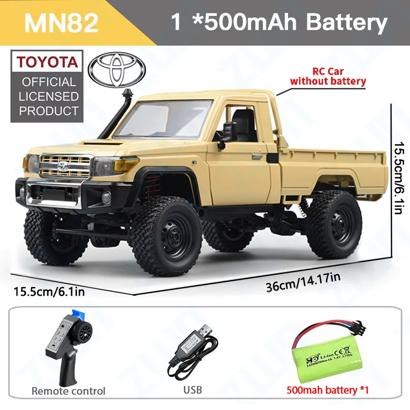 BeastCrawler™ 4WD RC Off-Road Truck