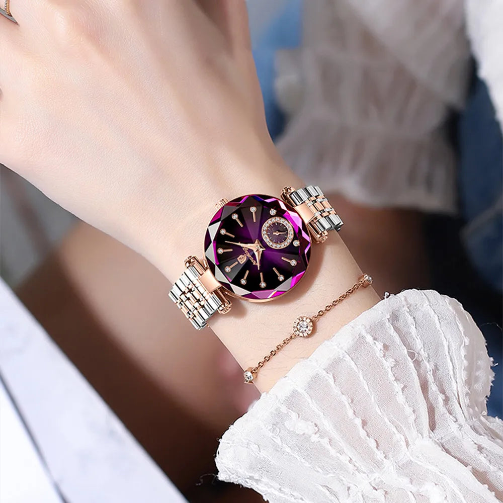 DiamondDazzle LuxeTimepiece