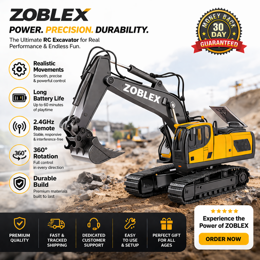 Zoblex™ BuildMaster RC Excavator